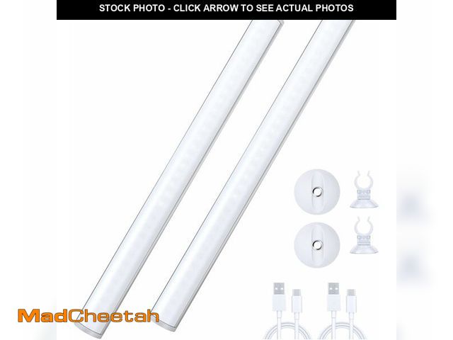 Lot 74-12709844 - Benature LED Mirror Lights Portable Rechargeable Vanity Light 3 Brightness Touch Control Makeup Ligh...