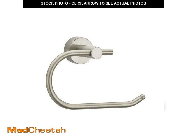 Lot 74-12675754 - Glacier Bay Innburg Single Post Toilet Paper Holder in Brushed Nickel - UNUSED