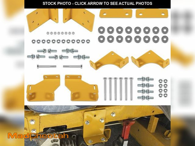 Lot 74-14065817 - Upgraded 125255 Hydro Transmission Brackets Kit for Hustler Raptor Zero Turn Mower 552564 552565 552...