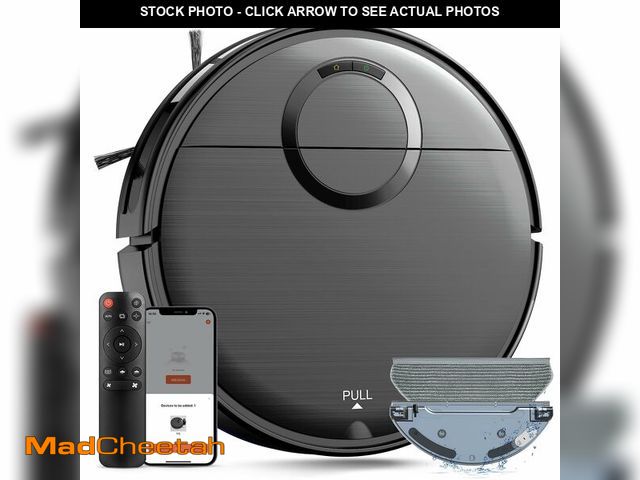 Lot 74-13330026 - UMMUND Robot Vacuum and Mop Combo, 2 in 1 Mopping Robotic Vacuum Cleaner with Schedule, Wi-Fi/App/Re...