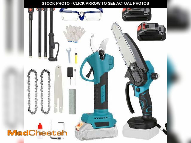Lot 74-14325283 - PEPWELL 4-in-1 Pole Saw &amp; Electric Pruning Shears, 6 Inch Pole Saws for Tree Trimming, Cordless ...