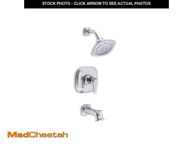 Lot 74-13002201 - KOHLER Numista Single Handle 3-Spray Wall-Mount Tub and Shower Faucet with 1.75 GPM in. Polished Chr...