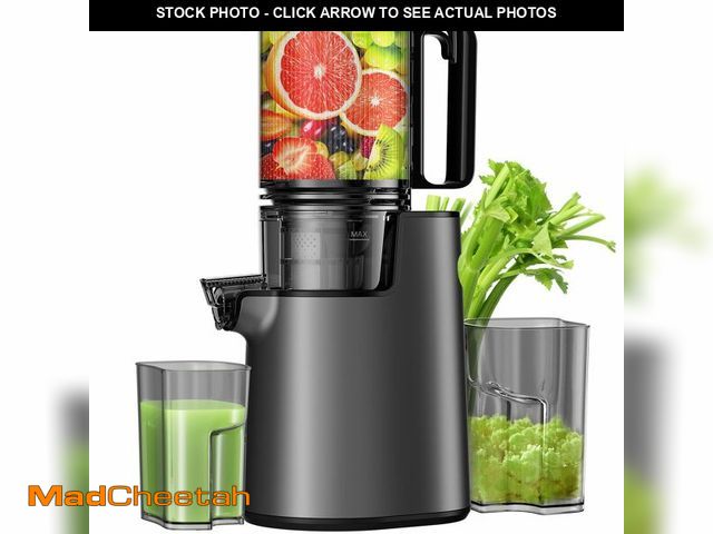 Lot 74-12499044 - Cold Press Juicer, Juicer Machines with 5.4" Wide Feed Chute for Juice Extractor, Professional Slow ...