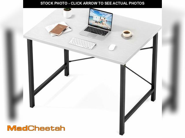 Lot 74-12664701 - Sweetcrispy Computer Small Desk, Office 32 Inch Writing Work Study Kids Student Teacher Home Bedroom...