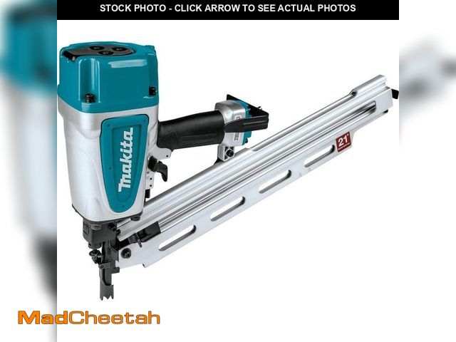 Lot 74-12638808 - Makita Pneumatic 3-1/2 in. 21ÃâÃÂ° Full Round Head Corded Framing Nailer - USED