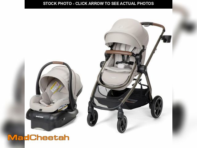 Lot 74-12850784 - Maxi-Cosi ZeliaÃ¢âÂ¢ Luxe 5-in-1 Modular Travel System 5-8-2025 - USED
