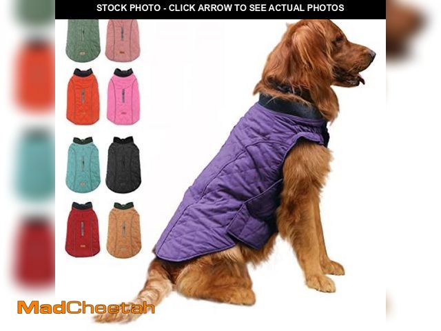 Lot 74-5368697 - EMUST Dog Vests for Winter, Dog Coat for Cold Weather Warm Dog Jackets for Small Medium Large Dogs, ...