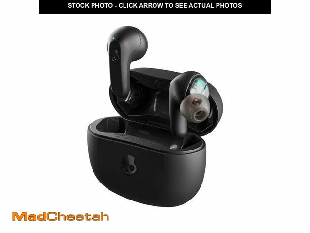 Lot 74-14152921 - Skullcandy Rail Wireless Earbuds, Bluetooth Headphones, Noise Isolating Fit, Up to 42 Hours Battery,...