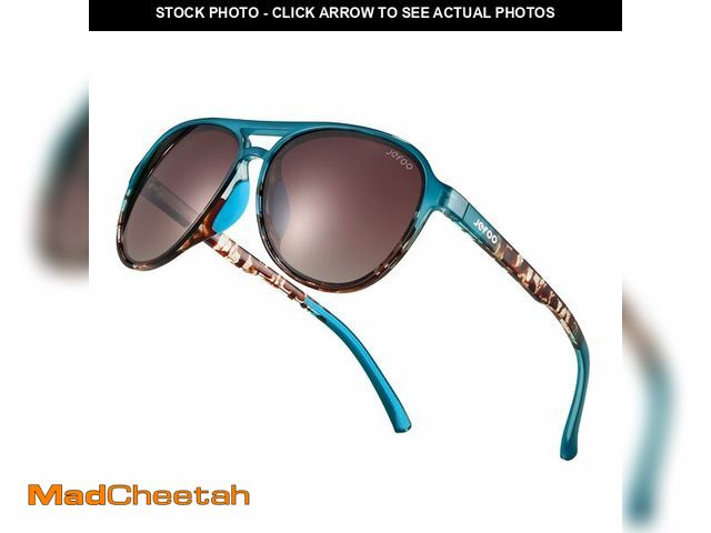 Lot 74-14268682 - Jefoo Polarized Aviator Sunglasses for Women Men Retro Trendy Sports Sunglasses for Outdoor UV400 Pr...