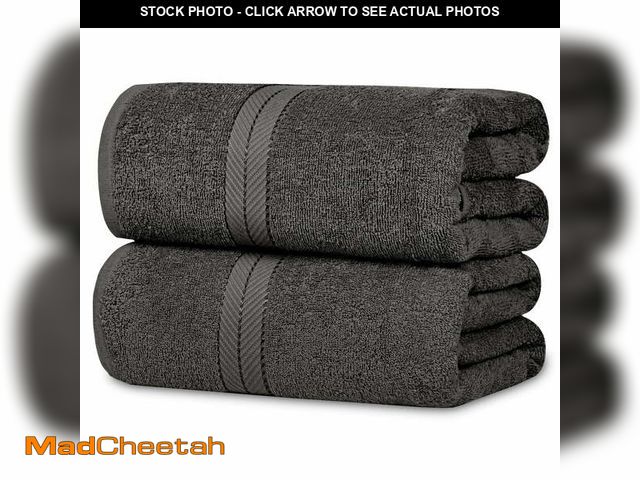 Lot 74-14435281 - Casa Lino 2Pc Premium Bath Sheets (Extra Large) for Adults (72" x 36") - 100% Cotton, 400GSM, Ultra ...