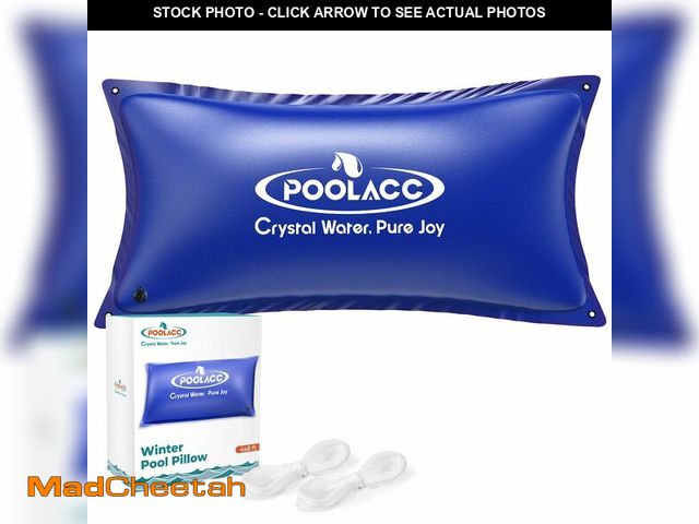 Lot 74-12716084 - POOLACC Pool Pillows for Above Ground Pools Winterizing, Extra Durable Cold-Resistant Inflatable PVC...