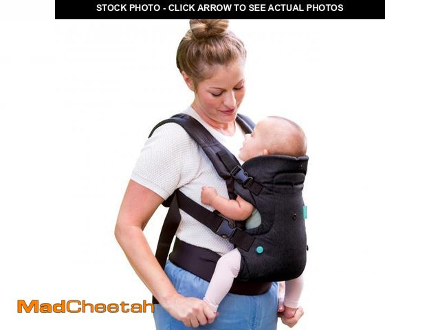 Lot 74-12116191 - Infantino Flip 4-in-1 Convertible Baby Carrier, Adjustable, Ergonomic Babywearing, Registry Essentia...
