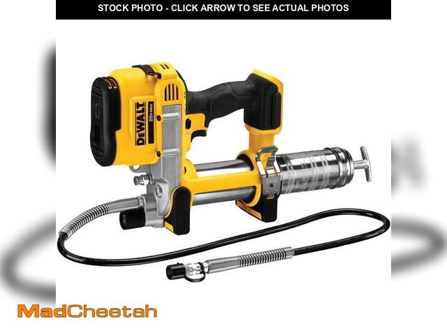 Lot 74-14392181 - DEWALT 20V MAX Cordless 10,000 PSI Variable Speed Grease Gun (Tool Only) - UNUSED