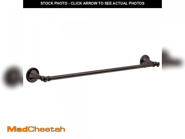 Lot 74-12365023 - Delta Silverton 24 in. Wall Mount Towel Bar Bath Hardware Accessory in Venetian Bronze - UNUSED
