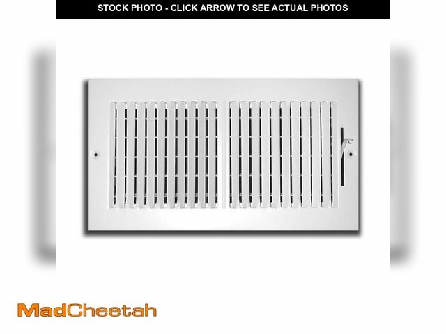 Lot 74-14223635 - TruAire 16 in. x 8 in. 2 Way Wall/Ceiling Register - UNUSED