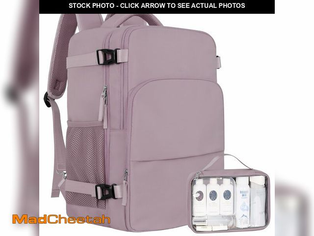 Lot 74-12705754 - Sinaliy Travel laptop Backpack for Women, Personal Item Size Flight Approved, 16 Inch Laptop Bag wit...