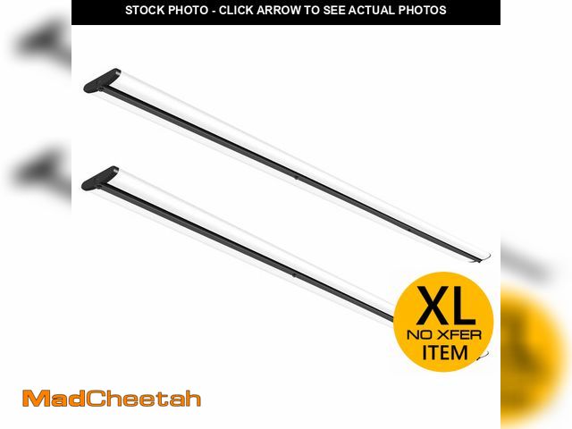 Lot 74-13788973 - hykolity 110W 8FT LED Shop Lights Ultra Slim LED Wraparound, 12600lm 5000K LED Strip Lights, 8 Foot ...