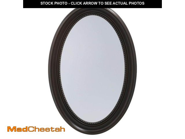 Lot 74-13286374 - Pegasus 20 in. W x 30 in. H Oval Medicine Cabinet with Mirror - UNUSED