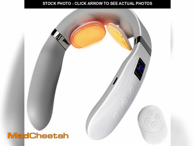 Lot 74-13628133 - Neck Massager with Heat, Portable Cordless Neck Massager for Painful Shoulder, Multiple Mode Adjustm...