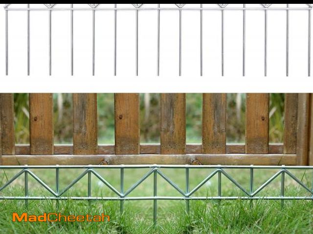 Lot 74-12043849 - GRELWT 5 Pack 32" L x 10" H Animal Barrier Fence, No Dig Fence Patented Product, 5.5mm Galvanized St...