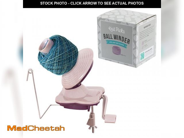 Lot 74-11552351 - Knit Picks Hand Operated Yarn Ball Winder (Purple) - UNUSED