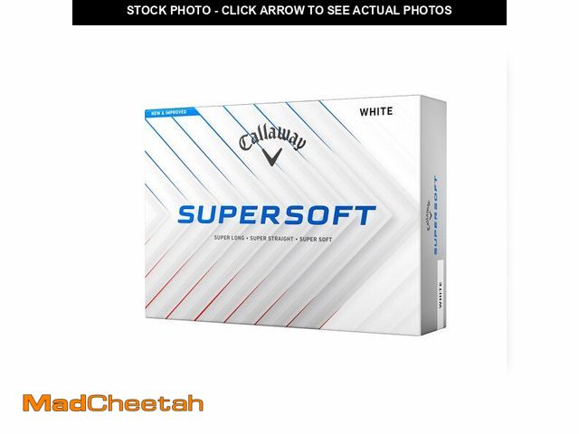Lot 74-14145709 - Callaway Golf Supersoft Golf Balls (2025, White) - UNUSED