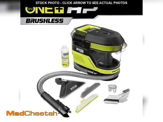 Lot 74-12790521 - RYOBI ONE+ HP 18V Cordless SWIFTClean Mid Size Spot and Carpet Cleaner (Tool Only) - USED