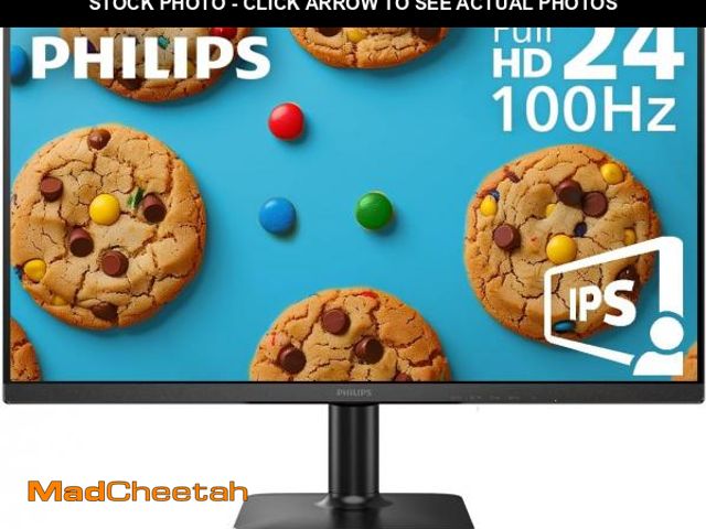 Lot 74-12044178 - PHILIPS 24E2N1100B 24 inch IPS FHD (1920 x 1080) 100Hz Gaming Office Monitor, VESA, HDMI x1, VGA Por...