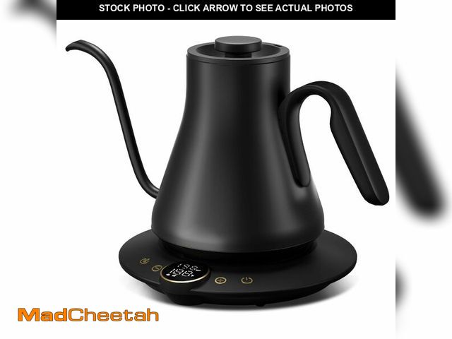 Lot 74-14060666 - INTASTING Gooseneck Electric Kettle with ÃÂ±1Ã¢ââ° Temperature Control for Pour Over Coffee &amp...