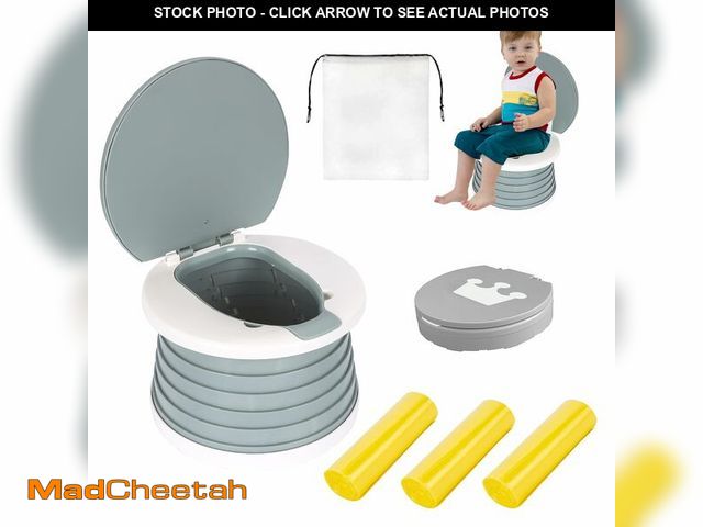 Lot 74-14302647 - SunnySmile portable, foldable potty seat for toddler, Training Toilet Seat Emergency Toilet for Car,...