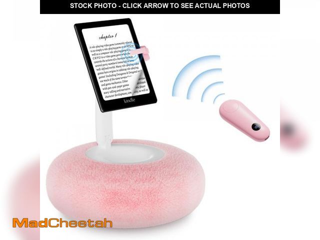 Lot 74-12053132 - VoltifyMax Magnetic Kindle Holder with Page Turner, Cozy Pillow Kindle Stand for Reading, 360ÃâÃ...