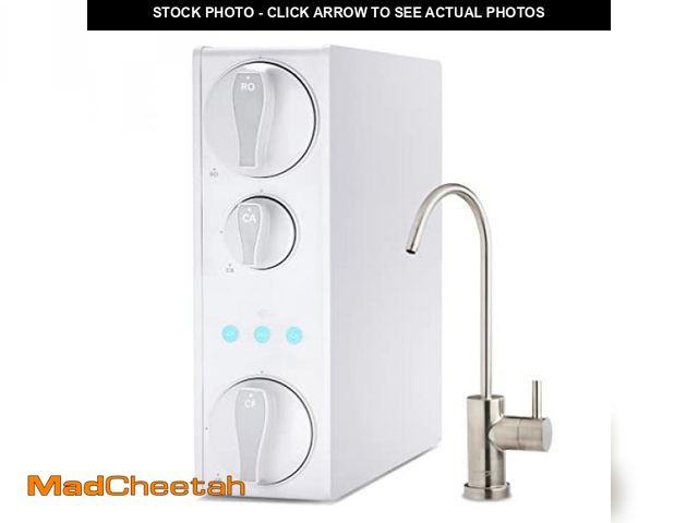 Lot 74-12053978 - iSpring RO500AK-BN Reverse Osmosis Water Filter, NSF 58 Certified, 500 GPD Tankless Under Sink RO Sy...