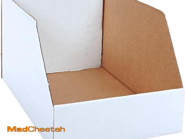 Lot 74-12365727 - AVIDITI Corrugated Cardboard Storage Bins Holder Large 18" x 12" x 10" (25 Pack), Open Top Durable a...