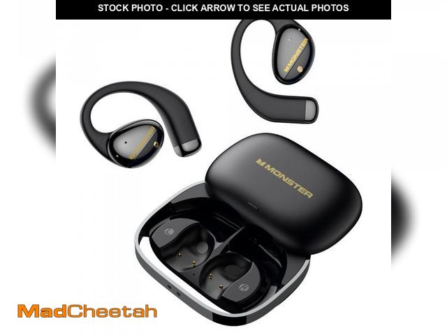 Lot 74-12439693 - Monster Open Ear AC520 Headphones, Bluetooth 6.0 Wireless Earbuds with HiFi Sound, Open Ear Earbuds ...