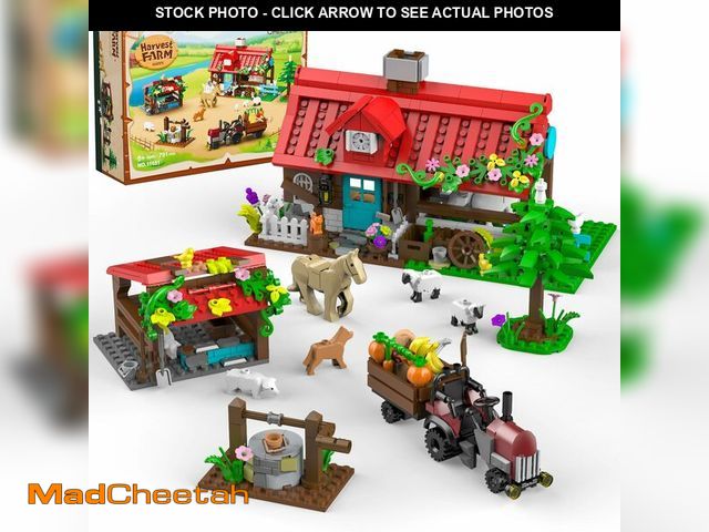 MadCheetah.com - Lot 74-13204226 - QHECTTY Farm House Building Sets for ...