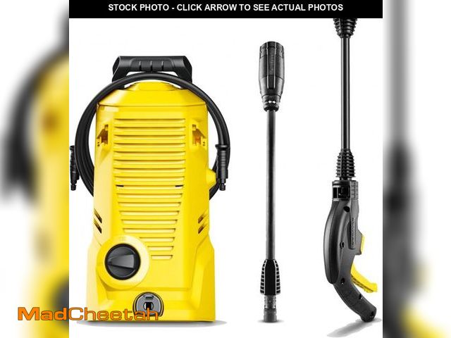 Lot 74-12399872 - KÃÆÃÂ¤rcher Pressure Washer K 1, Max 1.45 GPM, 1700 PSI, Trigger Spray Gun &amp; Vario Power Spra...