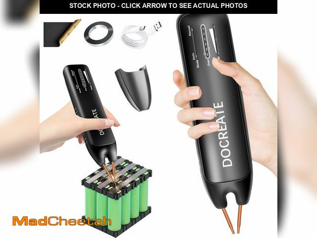 Lot 74-14294902 - Battery Spot Welder, Portable Handheld Battery Spot Welder for Lithium Batteries, 18650 Battery, 0.1...