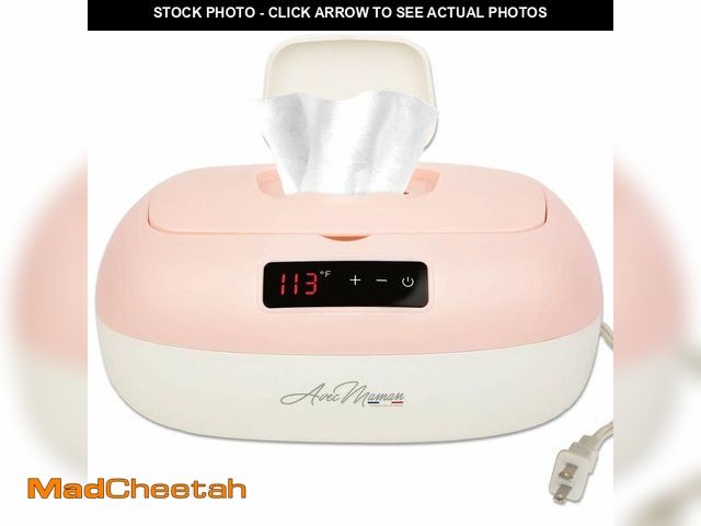 Lot 74-14294708 - Avec Maman La Caresse Baby Wipe Warmer - Baby Essentials for Girls - Wet Wipe Dispenser - Adjustable...