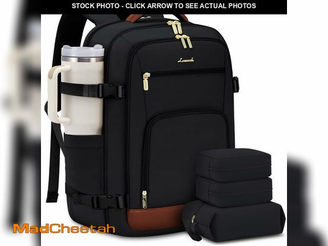 Lot 74-13545500 - LOVEVOOK Travel Backpack For Women Flight Approved, 50L Large Carry On Backpack For Airplanes, Perso...