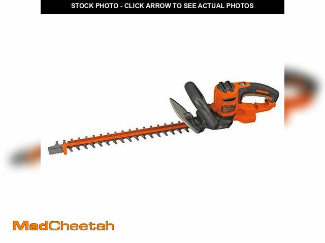 Lot 74-12761673 - BLACK+DECKER Hedge Trimmer with Saw, 20-Inch, Corded (BEHTS300) - UNUSED