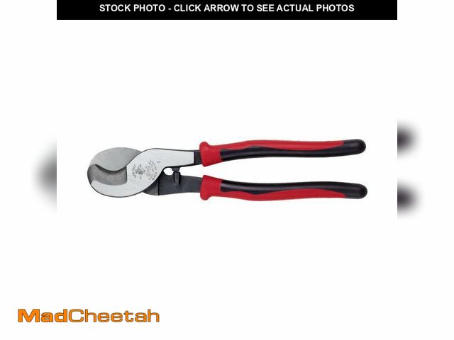 Lot 74-14061244 - Klein Tools J63050 Journeyman Cable Cutter, Made in USA, Cuts Aluminum, Copper and Communications Ca...
