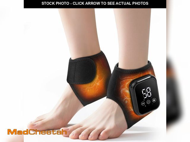 Lot 74-13711347 - 2PCS Cordless Ankle Heating Pads, Ankle Massager with Heat FSA Eligible Items List, Rechargeable Hea...