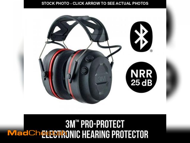 Lot 74-12532234 - 3M Pro-Protect Wireless Electronic Hearing Protector with Bluetooth Technology, NRR 25 db - UNUSED