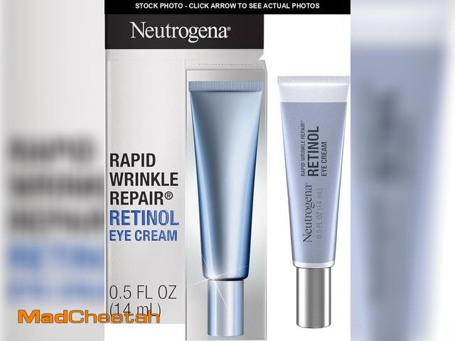 Lot 74-12367701 - Neutrogena Rapid Wrinkle Repair Retinol Eye Cream for Dark Circles, Daily Anti-Aging Under Eye Cream...