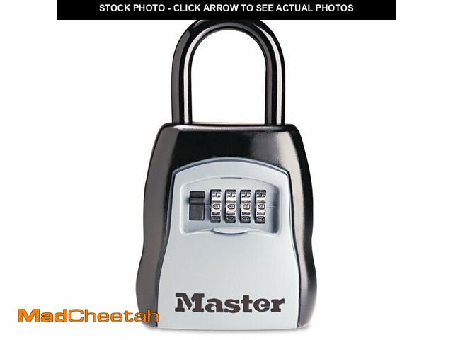 Lot 74-14258279 - Master Lock Key Lock Box for House Keys Ã¢â¬â Outdoor Portable Combination Lockbox with Resettabl...