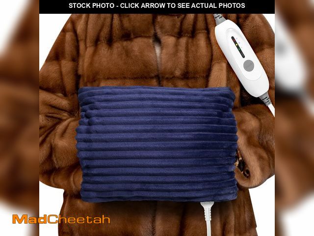 Lot 74-14380035 - Electric Hand Warmer, Soft Flannel Heated Gloves, Hand Warmer Pouch, Double-Sided Heating Pad for Ha...