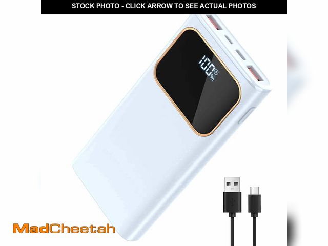 Lot 74-14351303 - Portable Charger, 20000mah Power Bank, 22.5W Fast Charging Battery Pack with Usb-c/Usb-a Output, Dig...