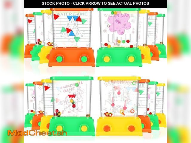 Lot 74-12707876 - Zhanmai 16Pcs Handheld Water Game Arcade Water Ring Toss Water Tables for Beach Toy Party Favor Fun ...