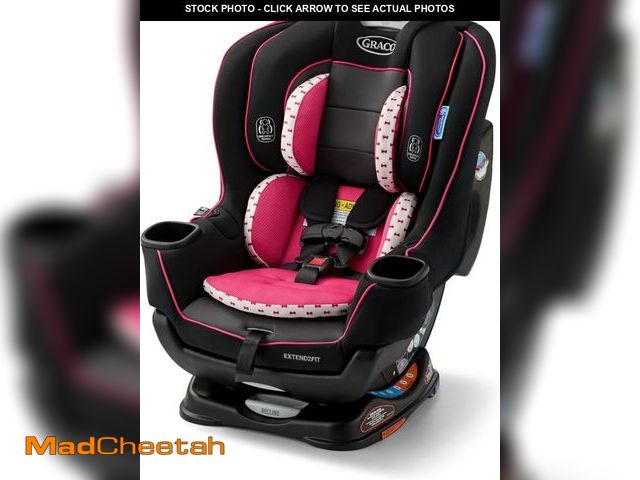Lot 74-12098236 - Graco Extend2Fit Convertible Baby Car Seat, Rear and Forward Facing, Adjustable Extension Panel for ...