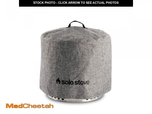 Lot 74-12313091 - Solo Stove Bonfire Shelter - Weather-Resistant Round Cover for Solo Stove Bonfire Fire Pit and Acces...